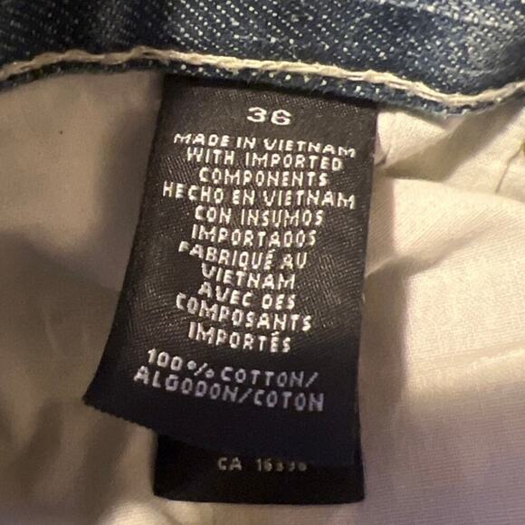 Enyce Brand Good Common Trend Jeans Men's Size 36 Embroidered Relaxed Fit Denim - Picture 10 of 10